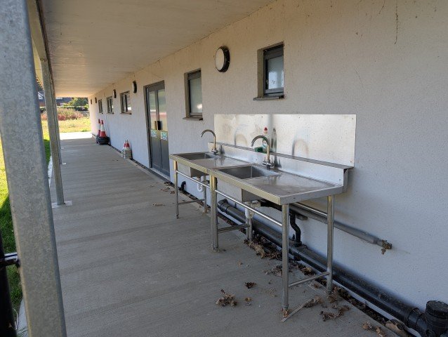 Outside sinks