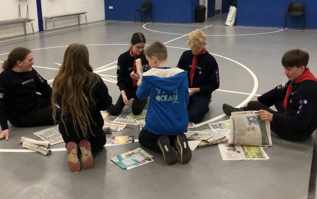 paper
                              bridge