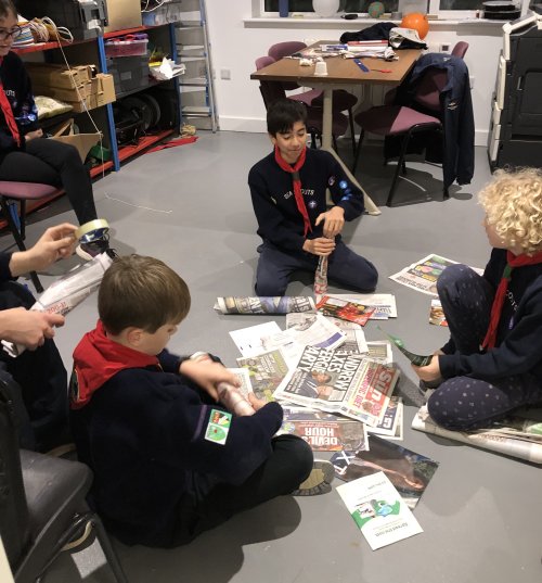 paper
                              bridge